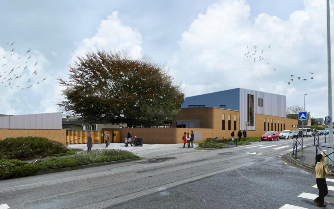 Ecole de Coat-Edern : démarrage des travaux