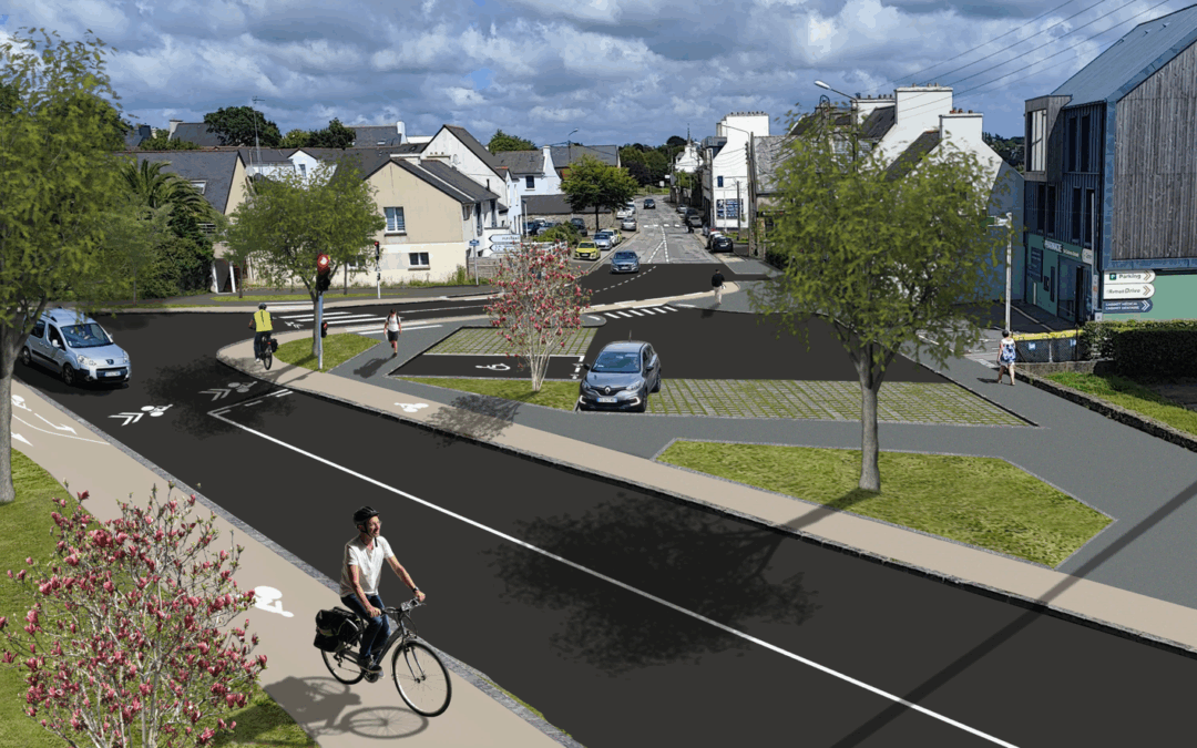 Démarrage des travaux d’aménagement du carrefour rue de Brest